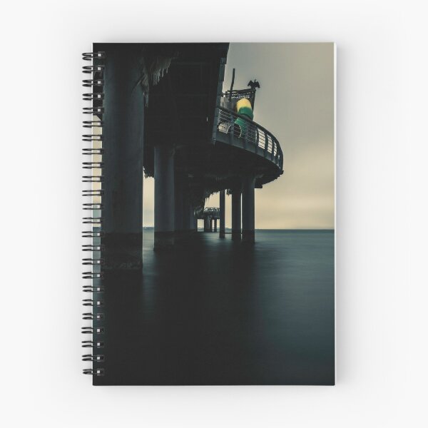 Item preview, pier in the winter gloom designed and sold by Harry Haywood.