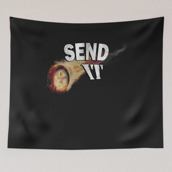 Item preview, Send It Cool Motocross Fan Design Dirt Biker, Snowmobile & Racing designed and sold by tamdevo1.
