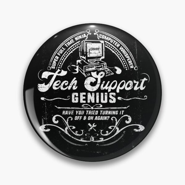 Item preview, Tech Support Genius Have You Tried Turning It Off & On Again designed and sold by Nerd Shizzle.