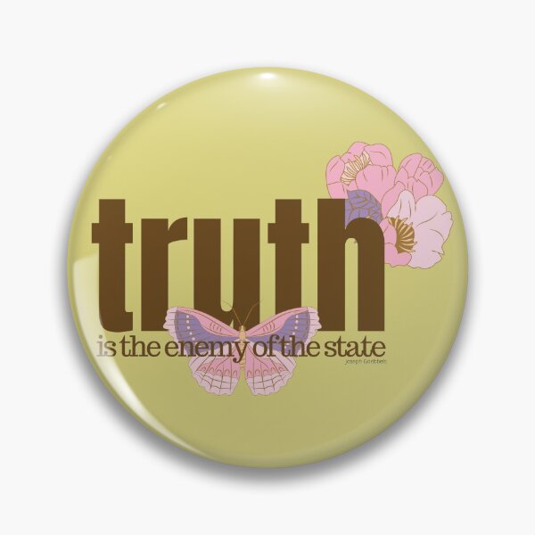 Item preview, Truth is the enemy of the state designed and sold by NomadMessenger.