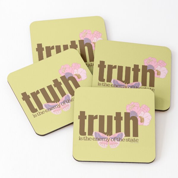 Item preview, Truth is the enemy of the state designed and sold by NomadMessenger.