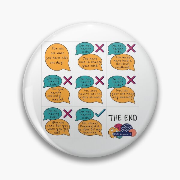 Item preview, childfree - don't ask designed and sold by little-lyon.