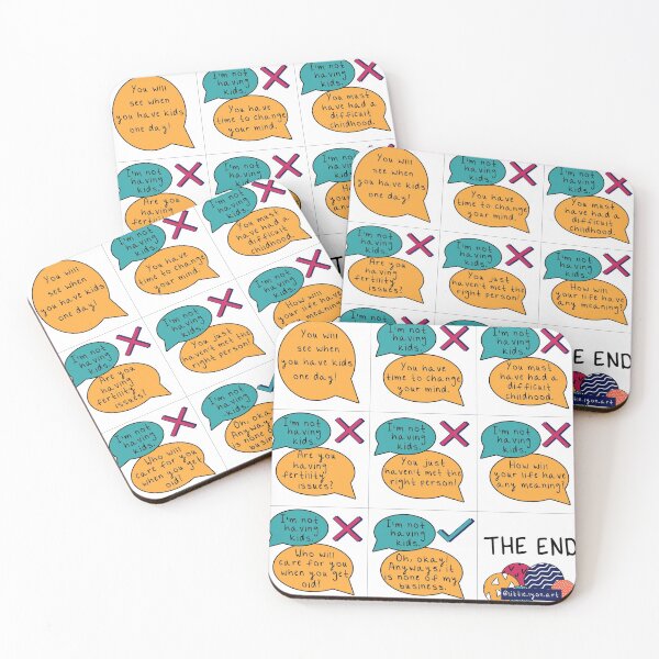 Item preview, childfree - don't ask designed and sold by little-lyon.