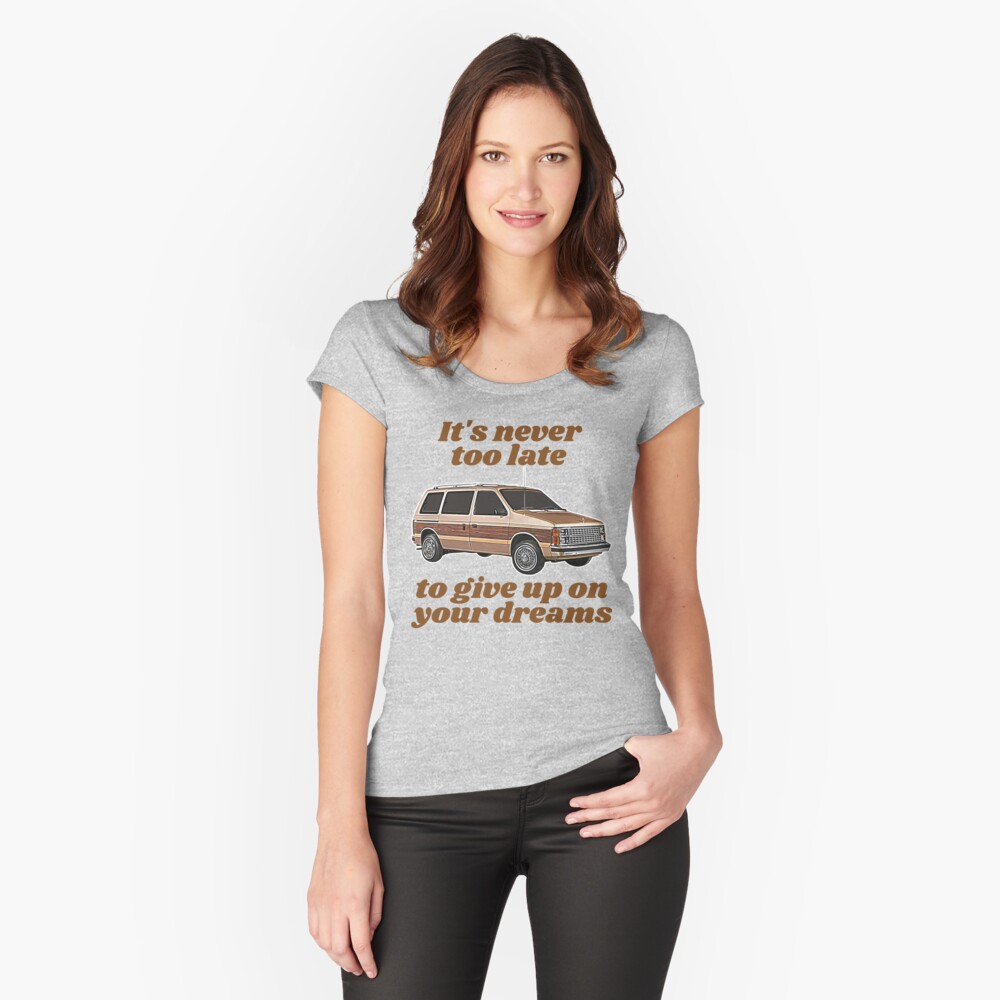 Item preview, Fitted Scoop T-Shirt designed and sold by acquiesce13.