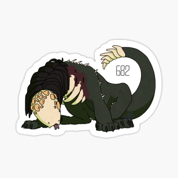 SCP-682 and SCP-999 3 Vinyl Sticker Glossy -  México