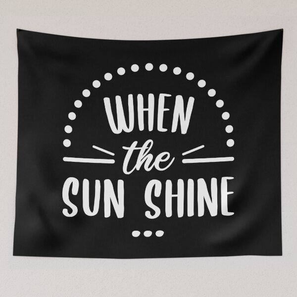Item preview, When The Sun Shine... (White) designed and sold by FilipeFerreira.