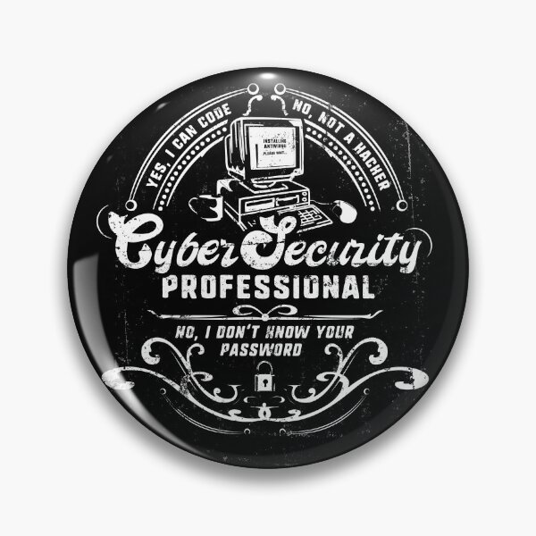 Item preview, Cybersecurity Professional "Not a Hacker" Funny Vintage designed and sold by Nerd Shizzle.