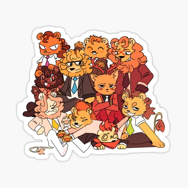 BEASTARS Shishigumi Sticker Sticker