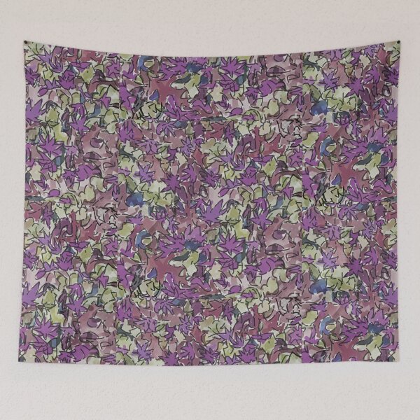Item preview, Fall Leaves No 06 Purple designed and sold by SCAartwork.