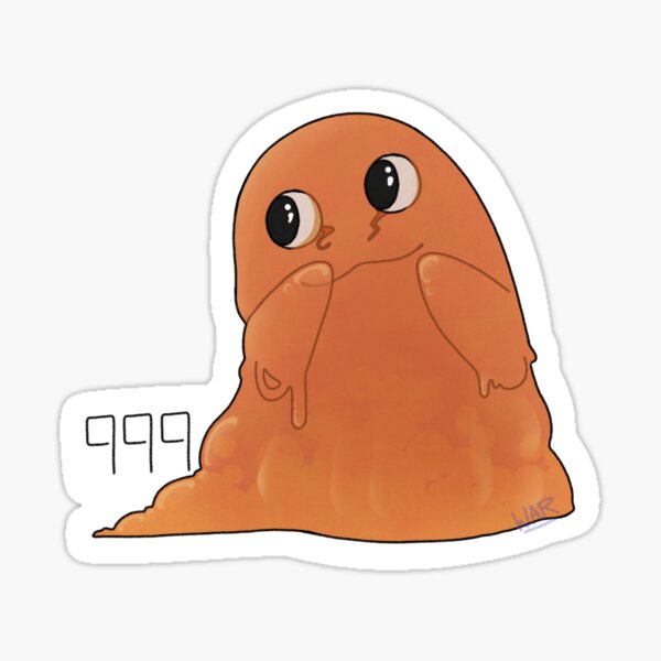 SCP-999 Tickle Monster Vinyl Sticker – Newscape Studios