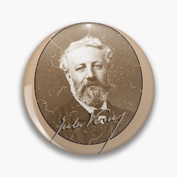 Item preview, Science Fiction Visionary - Jules Verne Portrait 2 designed and sold by EDDArt.