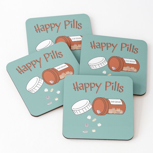 Artikelvorschau, Hamster Happy Pills entworfen und verkauft von Basic Beach.