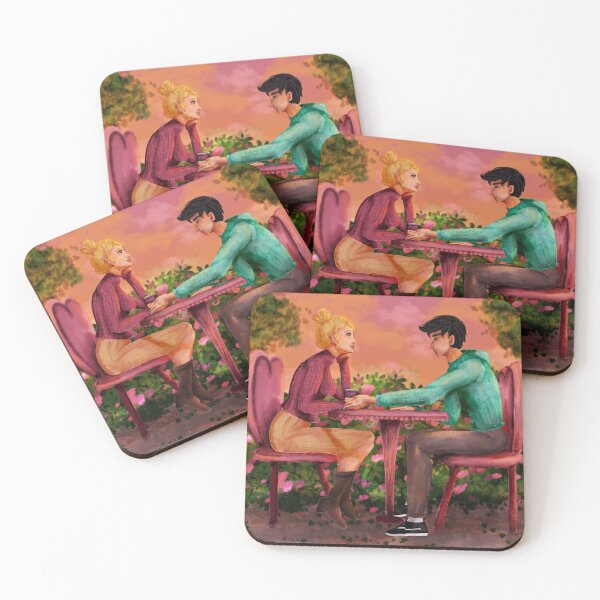 Item preview, PJO Percabeth New Rome Cafe Book Lovers Coffee Date designed and sold by Disney Beans.