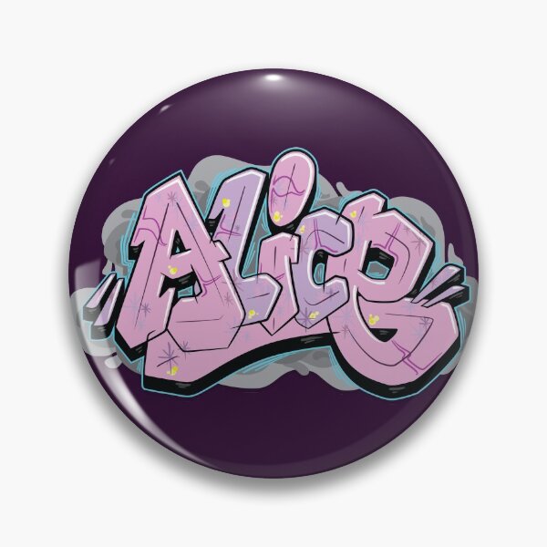 Item preview, Alice Graffiti Name designed and sold by NameGraffiti.