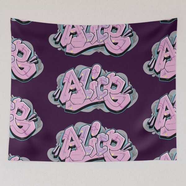 Item preview, Alice Graffiti Name designed and sold by NameGraffiti.