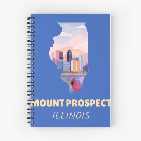 Item preview, Mount Prospect Illinois Map designed and sold by Taumaturgo.