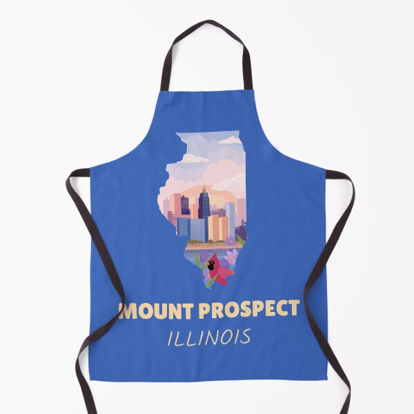 Item preview, Mount Prospect Illinois Map designed and sold by Taumaturgo.