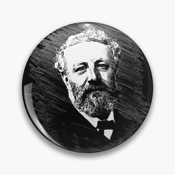 Item preview, Science Fiction Visionary - Jules Verne Portrait 1 designed and sold by EDDArt.