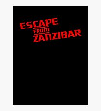 MGS - Escape From Zanzibar Photographic Print