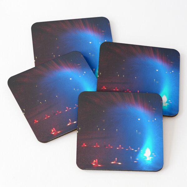 Item preview, Abstract Red and Blue night lights  designed and sold by hockeng.