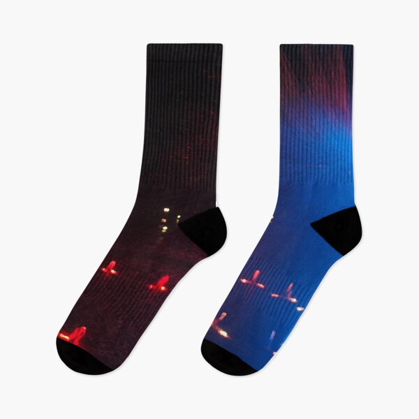 Item preview, Abstract Red and Blue night lights  designed and sold by hockeng.