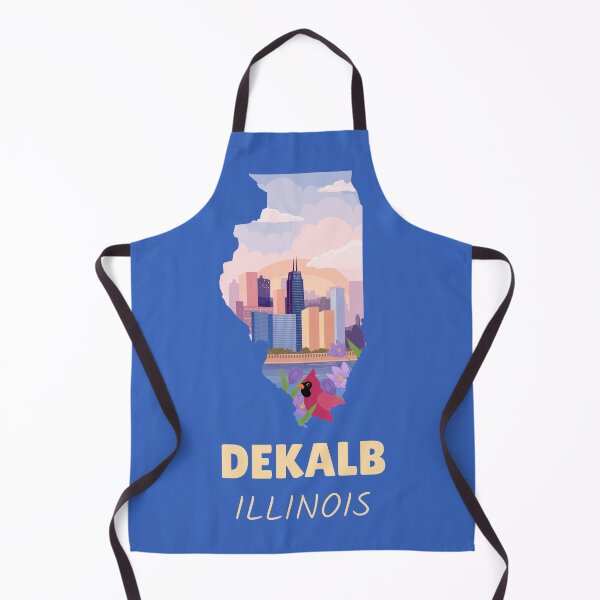 Item preview, Dekalb Illinois Map designed and sold by Taumaturgo.
