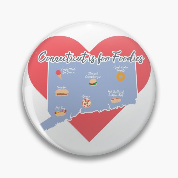 Item preview, Connecticut is for Foodies Map designed and sold by pixelparagon13.