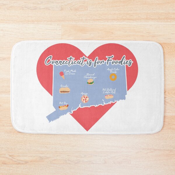 Item preview, Connecticut is for Foodies Map designed and sold by pixelparagon13.