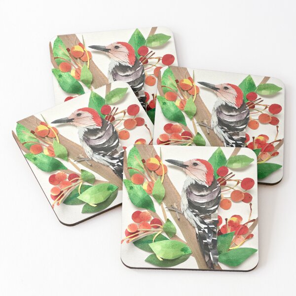 Item preview, Crabapple Woodpecker designed and sold by SarahSnippets.