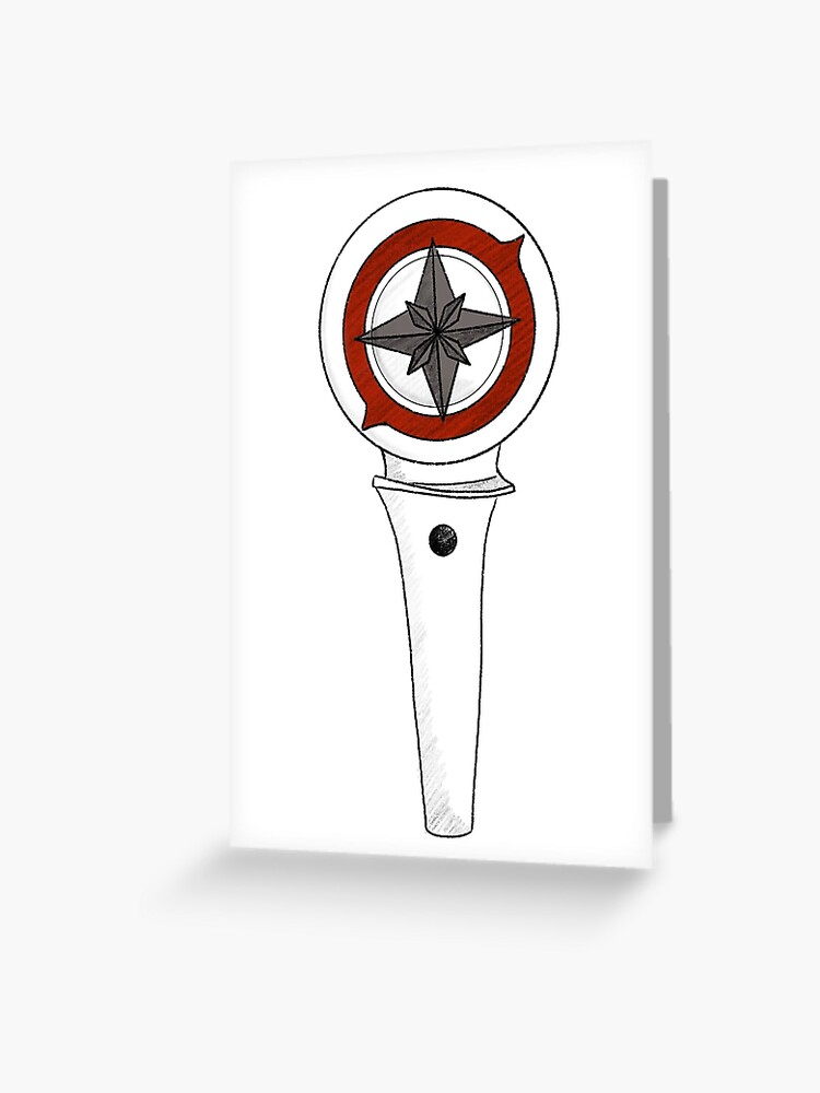 Stray Kids Lightstick Postcard for Sale by lizzielizabeth