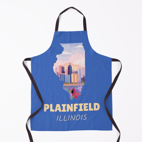 Item preview, Plainfield Illinois Map designed and sold by Taumaturgo.