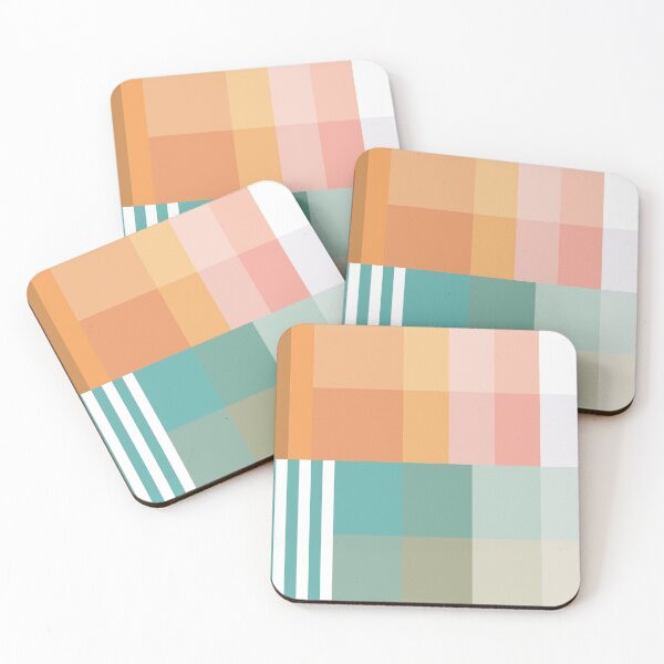 Item preview, Abstract Color Blocks in Earth Tones No. 14 designed and sold by littledesignco.