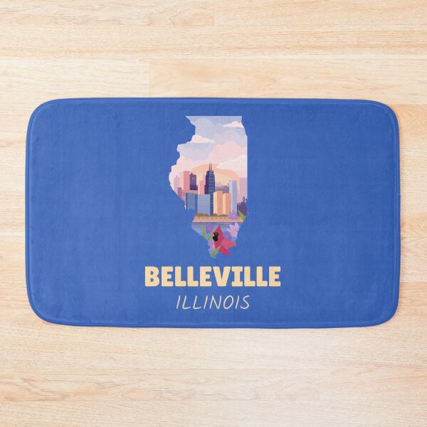 Item preview, Belleville Illinois Map designed and sold by Taumaturgo.