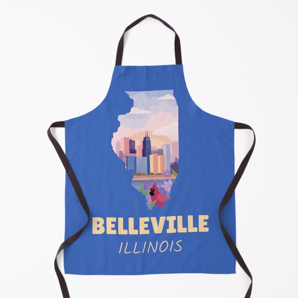 Item preview, Belleville Illinois Map designed and sold by Taumaturgo.