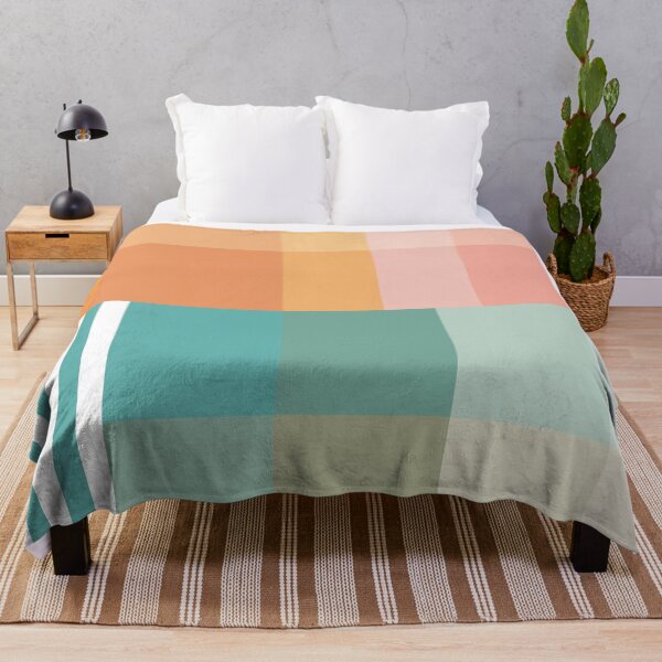 Item preview, Abstract Color Blocks in Earth Tones No. 14 designed and sold by littledesignco.