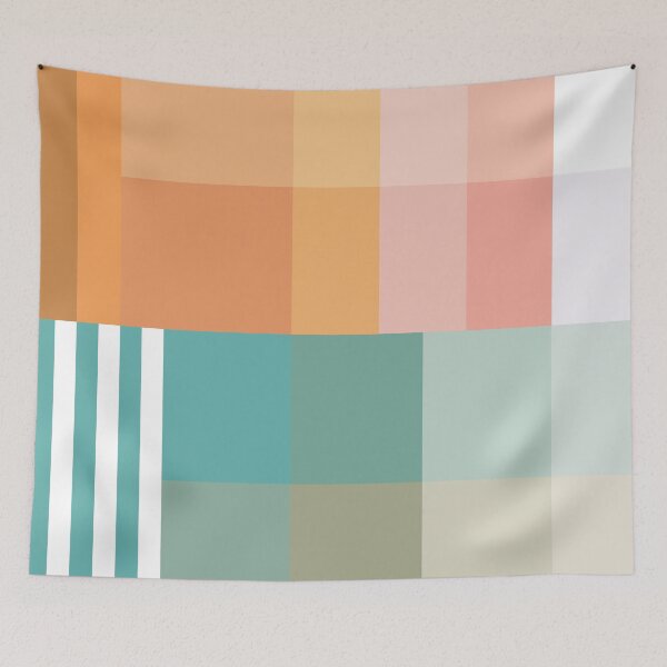 Item preview, Abstract Color Blocks in Earth Tones No. 14 designed and sold by littledesignco.