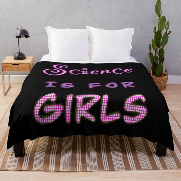 Item preview, Science is for girls 1st version designed and sold by Osher-BioArt.