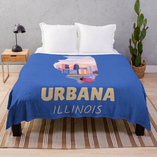 Item preview, Urbana Illinois Map designed and sold by Taumaturgo.