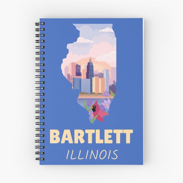 Item preview, Bartlett Illinois Map designed and sold by Taumaturgo.