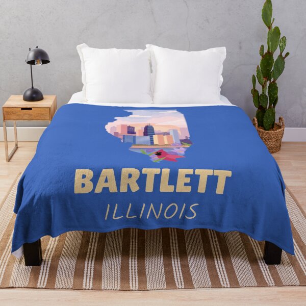 Item preview, Bartlett Illinois Map designed and sold by Taumaturgo.