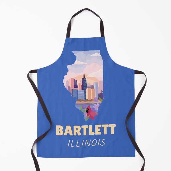 Item preview, Bartlett Illinois Map designed and sold by Taumaturgo.