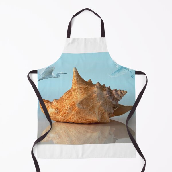 Item preview, Sea Shell and Egrets designed and sold by DonMc.