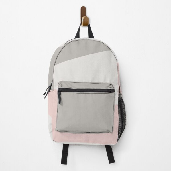 Item preview, Minimal Blush and Gray Geometric Stripe No. 15 designed and sold by littledesignco.