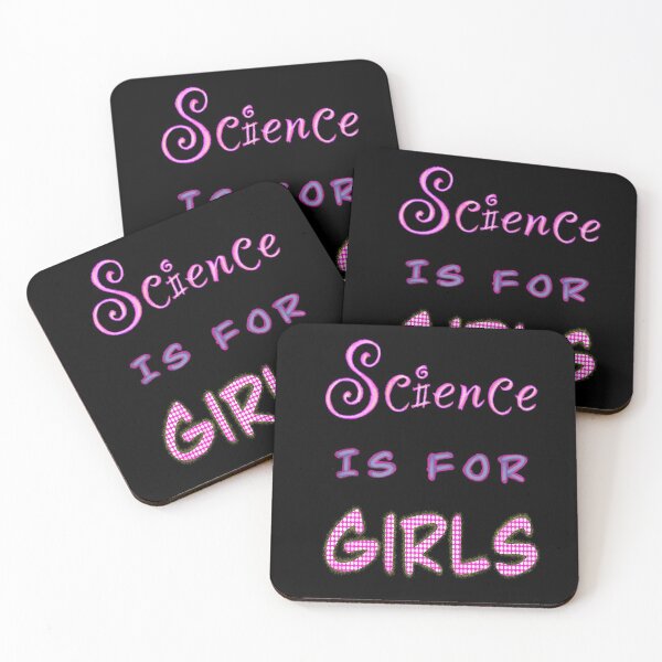 Item preview, Science is for girls 1st version designed and sold by Osher-BioArt.