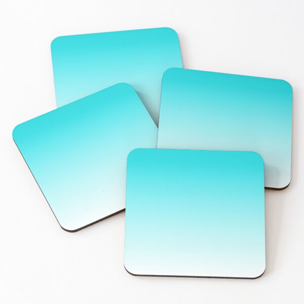 Item preview, Turquoise blue fading ombre color designed and sold by StudioBarcelona.