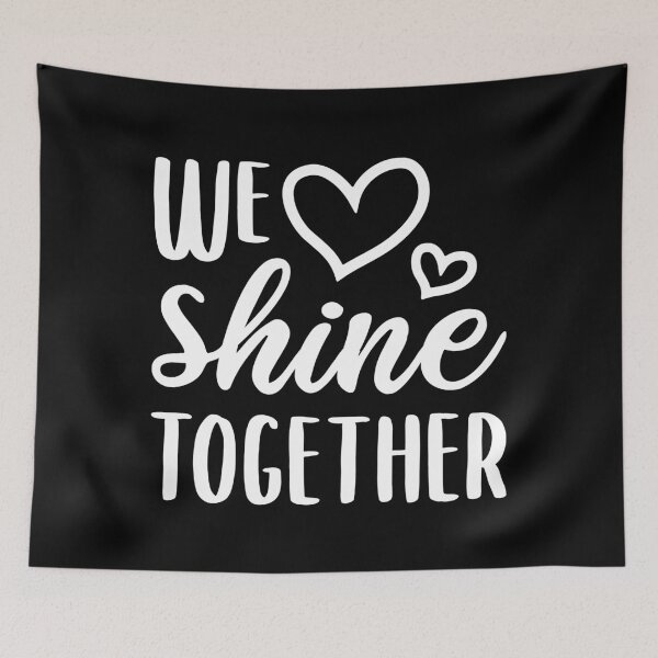 Item preview, We Shine Together (White) designed and sold by FilipeFerreira.