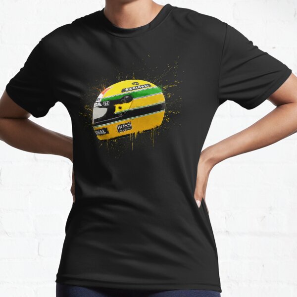 Casque Ayrton Senna F1 T-shirt respirant