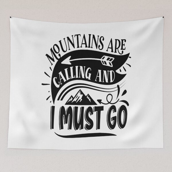 Item preview, funny saying Berge - mountains are calling designed and sold by Raeolus.