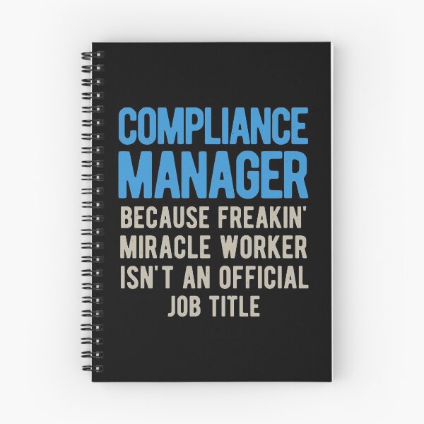Item preview, Compliance Manager Funny designed and sold by artworkbyrihen.
