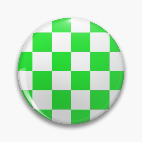 Item preview, Pattern Chessboard White And Green designed and sold by Patternsthetic.